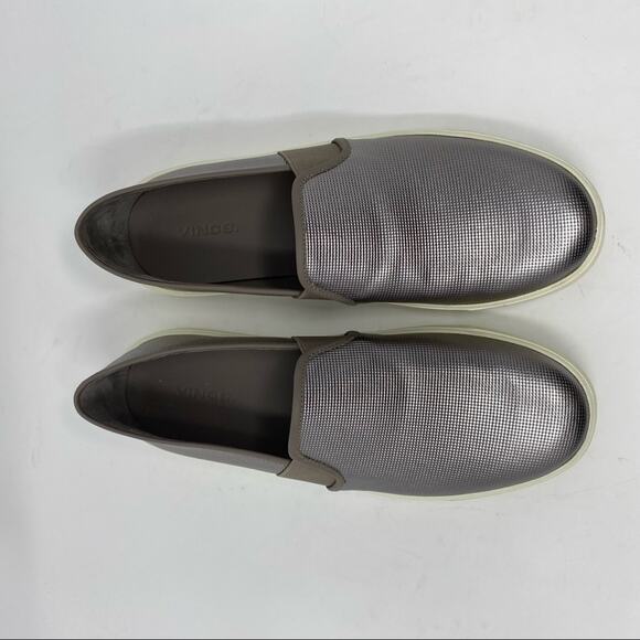 Vince slip-on sneakers in metallic ceramic size 9 - Picture 7 of 9